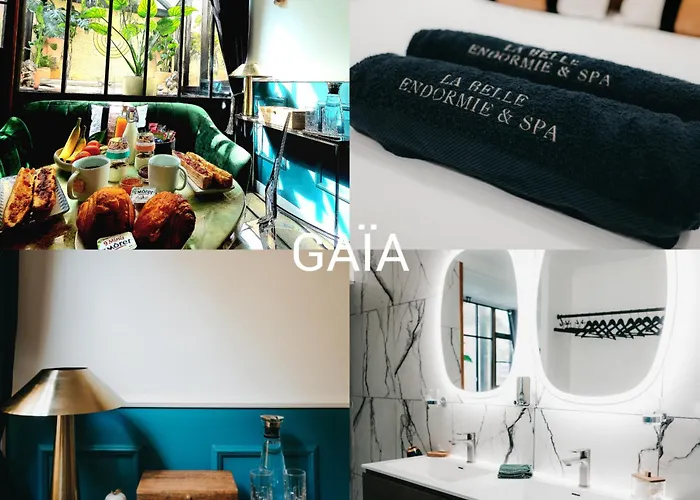 Alojamento de Acomodação e Pequeno-almoço La Belle Endormie French 4*